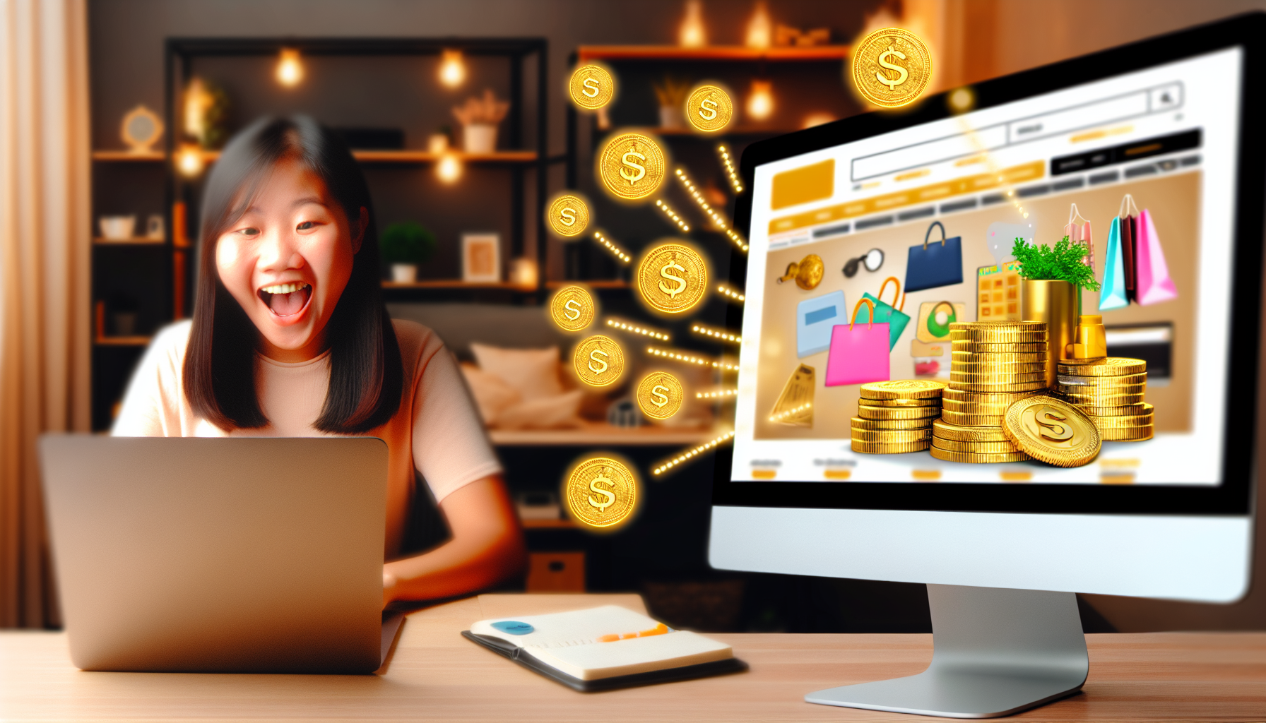 Geld Verdienen Online mit Affiliate-Marketing
1. Produkte und Dienstleistungen auswählen
Wählen Sie Produkte, die zu Ihrer Nische passen und eine hohe Nachfrage haben. Achten Sie auf die Provisionen und die Reputation des Anbieters.
Illustration: Eine Lupe über einem Produktkatalog.
2. Eine Website oder einen Blog erstellen
Erstellen Sie eine benutzerfreundliche Website oder einen Blog, um Ihre Inhalte zu präsentieren. Wählen Sie ein ansprechendes Design und optimieren Sie die Benutzererfahrung.
Illustration: Ein Laptop mit einer ansprechenden Website.
3. SEO für bessere Sichtbarkeit nutzen
Optimieren Sie Ihre Inhalte mit relevanten Schlüsselwörtern, um in Suchmaschinen besser gefunden zu werden. Verwenden Sie On-Page- und Off-Page-SEO-Techniken.
Illustration: Ein Diagramm, das den Anstieg der Suchmaschinenplatzierung zeigt.
4. Über soziale Medien Kanäle bewerben
Nutzen Sie Plattformen wie Facebook, Instagram und Twitter, um Ihre Affiliate-Links zu teilen. Interagieren Sie mit Ihrer Zielgruppe und bauen Sie eine Community auf.
Illustration: Symbole verschiedener sozialer Medien.
Handeln Sie jetzt!
Starten Sie noch heute mit Affiliate-Marketing und entdecken Sie die Möglichkeiten, online Geld zu verdienen!
Die Zukunft des Affiliate Marketings wird von mehreren Trends geprägt, die sowohl Chancen als auch Herausforderungen mit sich bringen. Einer der bemerkenswertesten Trends ist die zunehmende Bedeutung von Influencer-Marketing. Unternehmen setzen vermehrt auf Kooperationen mit Influencern, um ihre Produkte authentisch zu bewerben. Diese Form der Werbung erreicht besonders junge Zielgruppen und schafft eine engere Bindung zwischen Marken und Konsumenten.
Ein weiterer Trend ist die Personalisierung. Verbraucher erwarten zunehmend maßgeschneiderte Inhalte und Angebote. Affiliates, die in der Lage sind, personalisierte Empfehlungen zu geben, werden wahrscheinlich erfolgreicher sein. Dies erfordert jedoch ein tiefes Verständnis der Zielgruppe und den Einsatz von Datenanalyse, um relevante Inhalte bereitzustellen.
Darüber hinaus gewinnt Video-Content an Bedeutung. Plattformen wie YouTube und TikTok bieten Affiliates die Möglichkeit, Produkte durch visuelle Demonstration und kreative Inhalte zu bewerben. Video hat das Potenzial, die Engagement-Raten zu erhöhen und die Conversion-Rate signifikant zu steigern.
Technologische Entwicklungen wie Künstliche Intelligenz (KI) und Automatisierung werden ebenfalls das Affiliate Marketing beeinflussen. KI-gestützte Tools können dabei helfen, das Nutzerverhalten zu analysieren und personalisierte Marketingstrategien zu entwickeln. Zudem können Automatisierungslösungen den Prozess der Content-Erstellung und -Verbreitung effizienter gestalten.
Schließlich ist auch die Berücksichtigung von Nachhaltigkeit und ethischen Standards im Marketing ein wachsender Trend. Verbraucher legen Wert auf Unternehmen, die verantwortungsbewusst handeln. Affiliates, die diese Werte in ihren Kampagnen reflektieren, können sich von der Konkurrenz abheben und eine treue Anhängerschaft aufbauen.
Zusammenfassend lässt sich sagen, dass Affiliates, die flexibel und anpassungsfähig sind sowie die neuesten Trends im Auge behalten, in der Lage sein werden, im dynamischen Umfeld des Affiliate Marketings erfolgreich zu sein. Die fortlaufende Weiterbildung und das Experimentieren mit neuen Ansätzen werden entscheidend sein, um langfristig im Markt bestehen zu können.
Ermutigung zur Umsetzung der erlernten Strategien
Abschließend lässt sich sagen, dass Affiliate Marketing ein vielversprechendes Modell ist, um online Geld zu verdienen. Die erlernten Strategien und Techniken bieten Ihnen die Werkzeuge, um erfolgreich in dieser Branche zu agieren. Es ist wichtig, sich nicht nur auf theoretisches Wissen zu verlassen, sondern aktiv zu werden und die verschiedenen Aspekte des Affiliate Marketings in der Praxis auszuprobieren.
Beginnen Sie mit der Auswahl einer Nische, die sowohl Ihren Interessen entspricht als auch das Potenzial für monetäre Erträge bietet. Investieren Sie Zeit in die Erstellung qualitativ hochwertiger Inhalte und optimieren Sie Ihre Website für Suchmaschinen. Gehen Sie dann aktiv auf Partnersuche und wählen Sie die richtigen Partnerprogramme aus, um Ihre Produkte zu bewerben.
Nutzen Sie die Traffic-Generierungsmethoden, die am besten zu Ihrem Ansatz passen, und scheuen Sie sich nicht, mit bezahlter Werbung zu experimentieren, um Ihre Reichweite zu erhöhen. Achten Sie dabei stets auf Transparenz und ethisches Marketing, um das Vertrauen Ihrer Zielgruppe zu gewinnen und langfristige Beziehungen aufzubauen.
Die Welt des Affiliate Marketings entwickelt sich ständig weiter, und es gibt immer neue Trends und Tools, die Sie nutzen können. Bleiben Sie informiert, bilden Sie sich kontinuierlich weiter und passen Sie Ihre Strategien an die sich verändernden Gegebenheiten an. Nehmen Sie die Herausforderung an und setzen Sie Ihr Wissen in die Tat um – der Erfolg im Affiliate Marketing liegt in Ihren Händen!
![Stellen Sie sich das Konzept des Geldverdienens online durch Affiliate-Marketing vor. Visualisieren Sie einen Computerbildschirm, der eine Website zeigt, die reich an einer Vielzahl von Produkten ist. Über diesen Artikeln befinden sich klickbare Links, die, wenn sie angeklickt werden, zu einer Online-E-Commerce-Plattform führen. Auf der anderen Seite des Bildschirms stellen Sie sich digitale Goldmünzen vor, die herausfließen und Einkommen symbolisieren. Im Vordergrund sehen Sie eine aufgeregte asiatische Frau, die an ihrem Schreibtisch sitzt und diesen Prozess an ihrem Computer verwaltet. Der Hintergrund sollte eine gemütliche Büroatmosphäre mit warmem Licht zeigen.